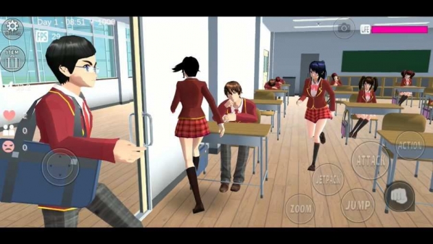 樱花校园模拟器最新公主版中文版截图4